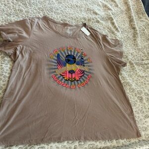 NWT Journey World Tour Graphic Tee - women’s plus size 4X